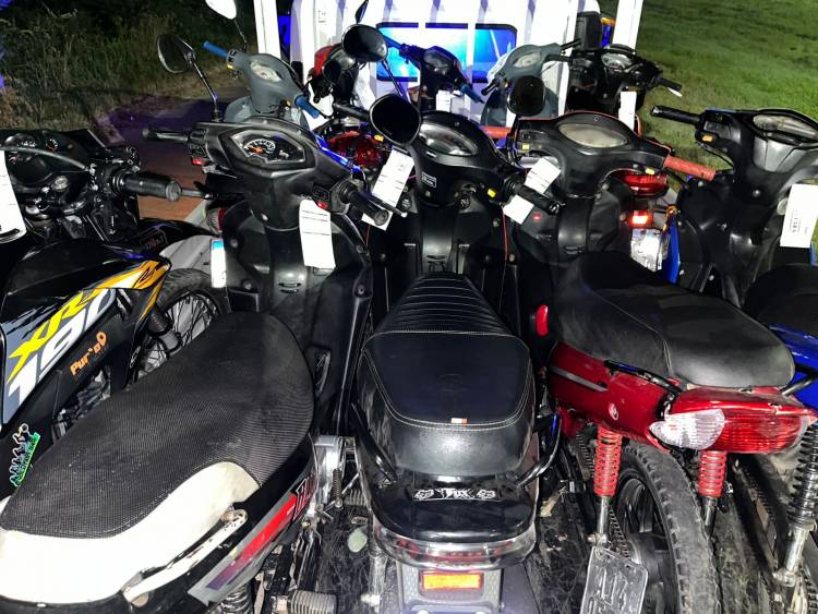 FIN DE SEMANA: FUERTE OPERATIVO ANTIWILEROS, RECUPERAN 2 MOTOS Y DETECTAN 20 ALCOHOLEMIAS POSITIVAS