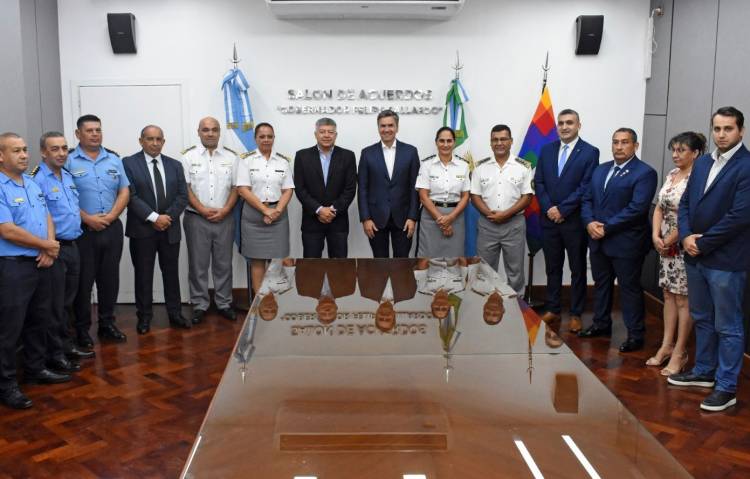 ZDERO PUSO EN FUNCIONES A LAS NUEVAS AUTORIDADES DEL SERVICIO PENITENCIARIO PROVINCIAL