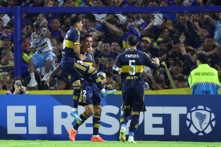 LA COPA LIBERTADORES VOLVIÓ A LA BOCA CON UNA NOCHE DE FESTEJO