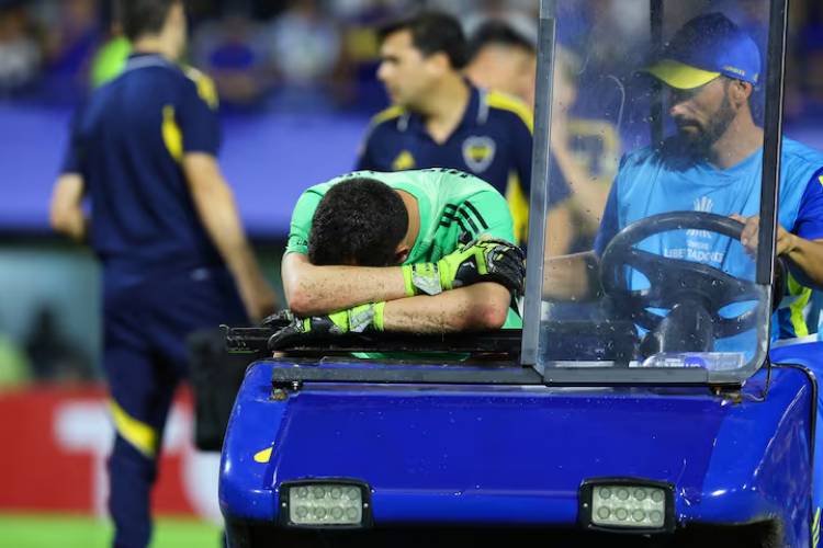 BOCA CONFIRMÓ QUE MARCHESÍN SE ROMPIÓ LOS LIGAMENTOS DE LA RODILLA