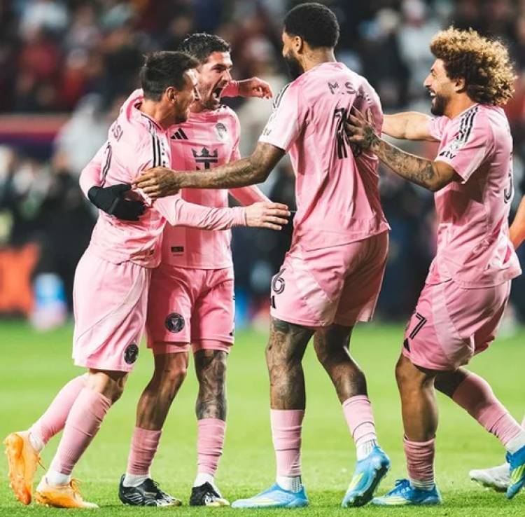 INTER MIAMI VENCIÓ A REAL SALT LAKE DE VISITANTE Y NO LE PIERDE PISADA AL LÍDER