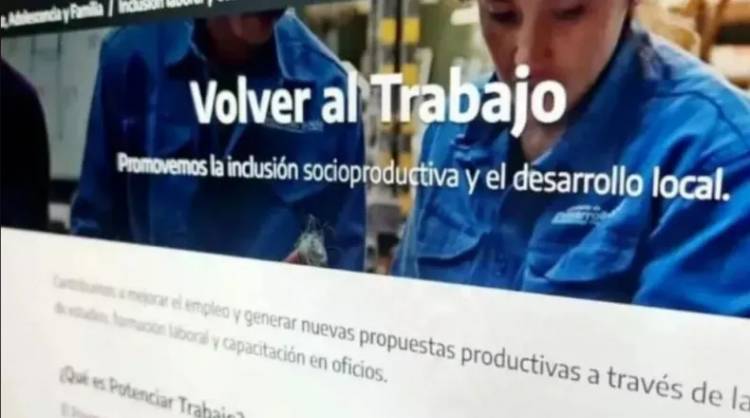 FALLO JUDICIAL OBLIGA A MANTENER EL PROGRAMA "VOLVER AL TRABAJO"