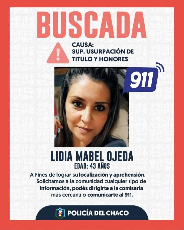 CAUSA POR LA FALSA MÉDICA: EN SÁENZ PEÑA TAMBIÉN HUBO ALLANAMIENTOS Y SECUESTRARON ELEMENTOS DE INTERÉS