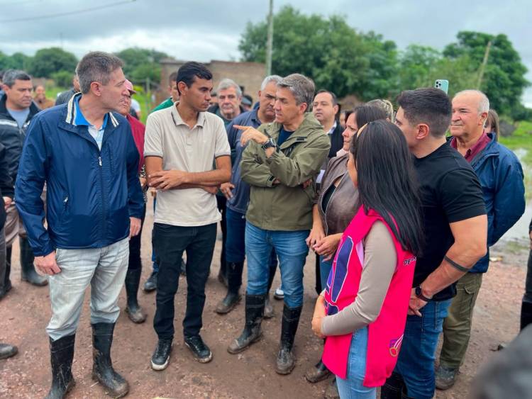TRES ISLETAS: EL GOBERNADOR ZDERO SUPERVISÓ Y ARTICULÓ MÁS ACCIONES EN TERRITORIO