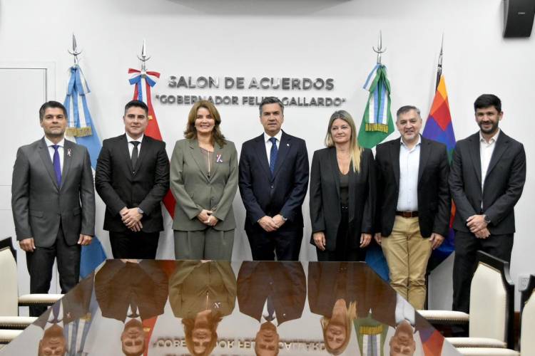 ZDERO RECIBIÓ A LA EMBAJADORA DE PARAGUAY Y SE AVANZA EN UNA AGENDA ESTRATÉGICA DE INTEGRACIÓN