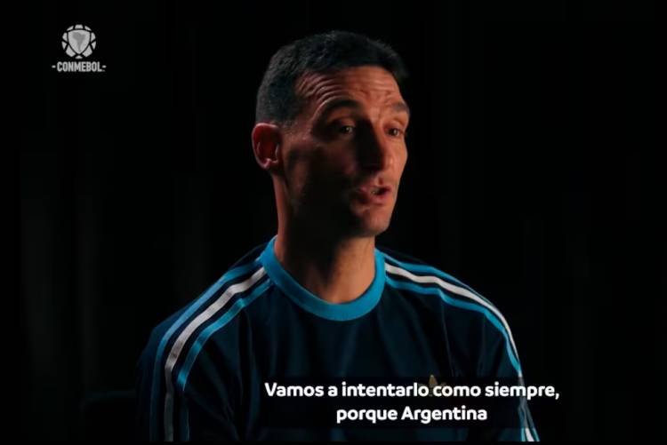 SCALONI HABLÓ SOBRE MESSI Y EVITÓ PENSAR EN SU DESPEDIDA: “QUIERO DISFRUTAR EL MOMENTO”