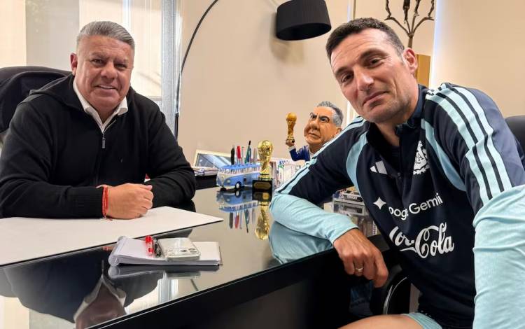 “MODO MUNDIAL ACTIVADO”: LA REUNIÓN DE SCALONI Y TAPIA A MENOS DE UN MES PARA LA COPA DEL MUNDO