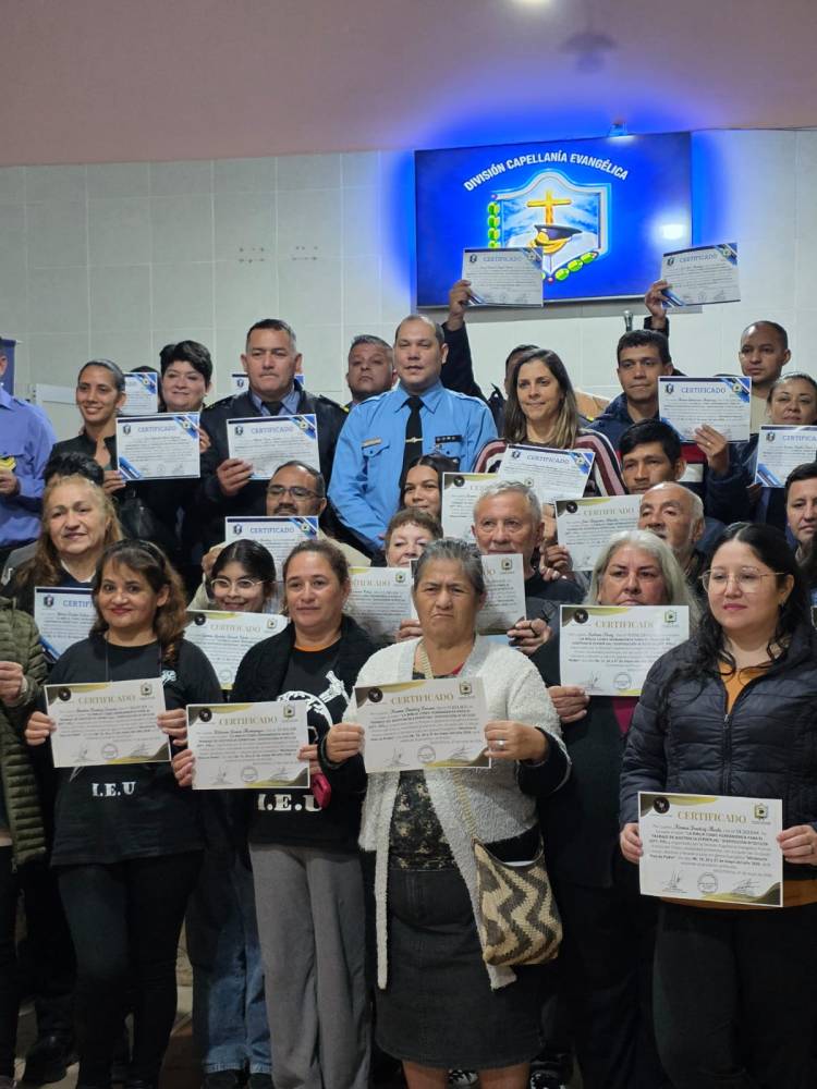 FINALIZÓ CON ÉXITO EL TALLER DE ASISTENCIA ESPIRITUAL PARA EFECTIVOS POLICIALES