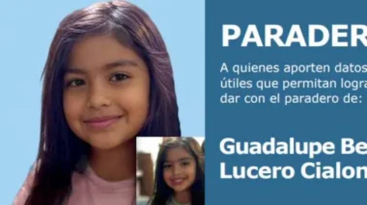 AUMENTAN A $20 MILLONES LA RECOMPENSA POR GUADALUPE LUCERO Y DIFUNDEN UNA IMAGEN ACTUALIZADA