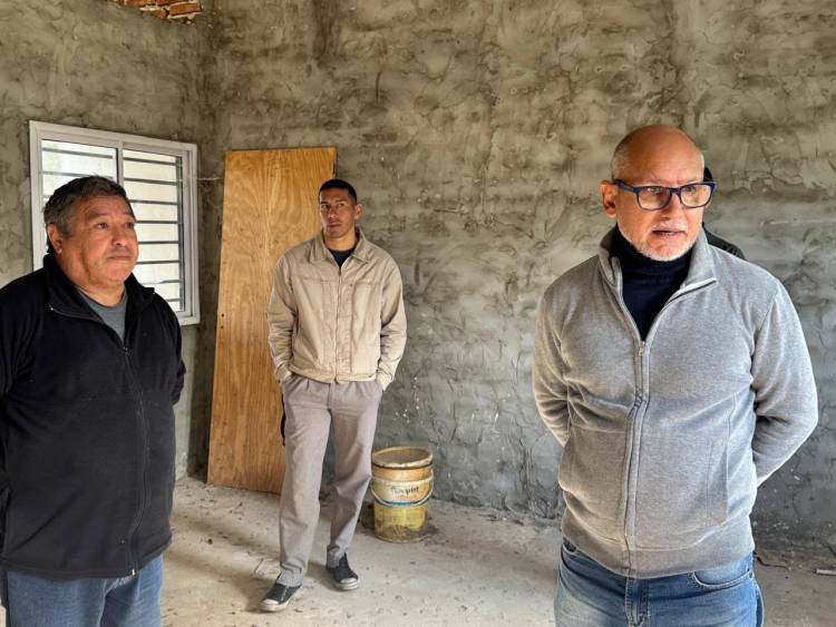 CAPITÁN SOLARI: REACTIVAN OBRAS DE VIVIENDAS DEL PROGRAMA CASA PROPIA CON FONDOS PROVINCIALES