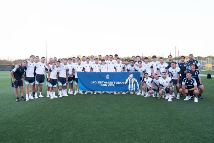 EL EMOTIVO POSTEO DE LA SELECCIÓN ARGENTINA PARA BALERDI: “ESTAMOS CON VOS”