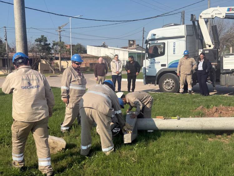 SECHEEP AVANZA CON OBRAS ESTRATÉGICAS PARA FORTALECER EL SERVICIO ELÉCTRICO EN LAS BREÑAS