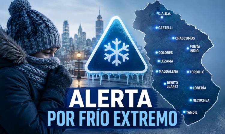 CIUDAD Y PROVINCIA DE BUENOS AIRES BAJO ALERTA POR FRÍO EXTREMO: QUÉ DICE EL INFORME DEL SMN