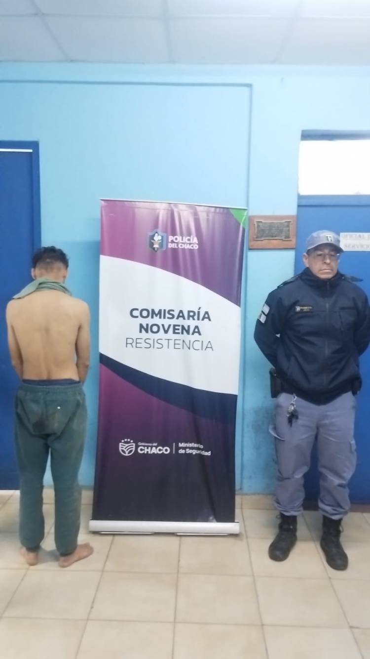 DETUVIERON A UN JOVEN Y RECUPERARON ELEMENTOS SUSTRAÍDOS DE UN AUTOMÓVIL